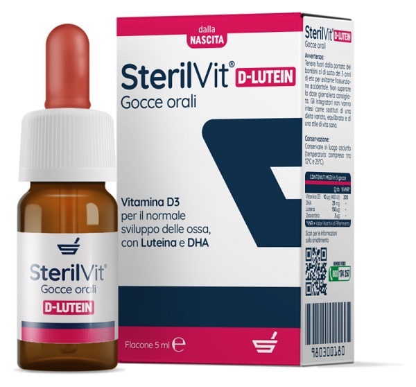 STERILVIT D LUTEIN DHA GOCCE 5 ML - Farmadott.it