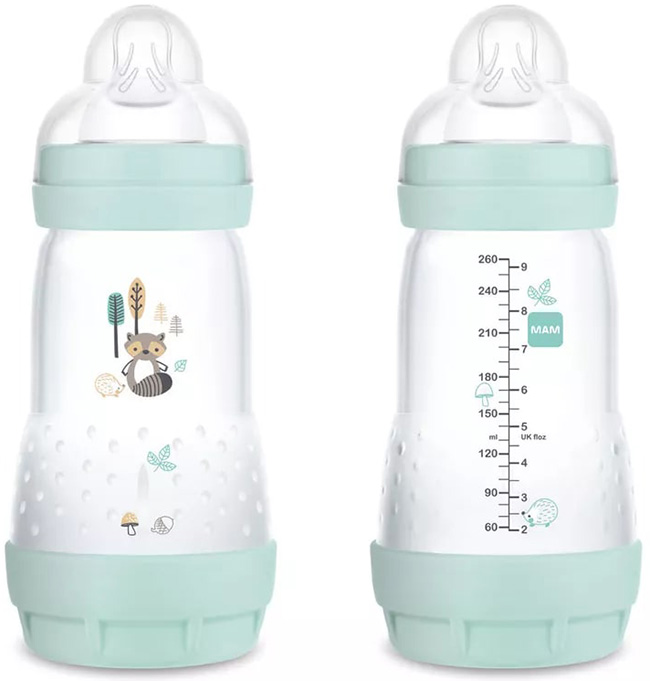 MAM BIBERON EASY START 260 ML 2+ TETTARELLA 2 MASCHIO 2 PEZZI - Farmadott.it