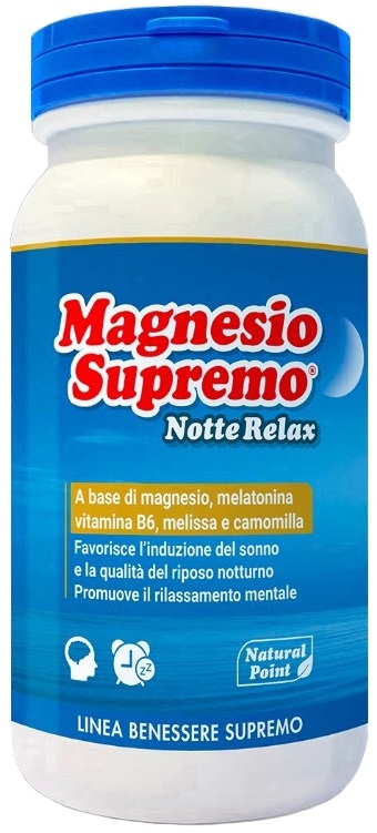 MAGNESIO SUPREMO NOTTE RELAX 150 G - Farmadott.it
