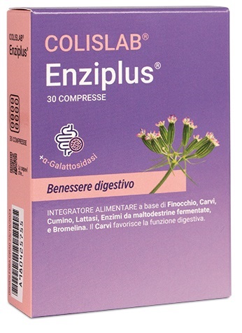 LABORATORIO DELLA FARMACIA ENZIPLUS 30 COMPRESSE LINEA COLISLAB - Farmadott.it