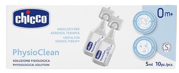 CHICCO SOLUZIONE PHYSIOCLEAN 5 ML 10 PEZZI - Farmadott.it