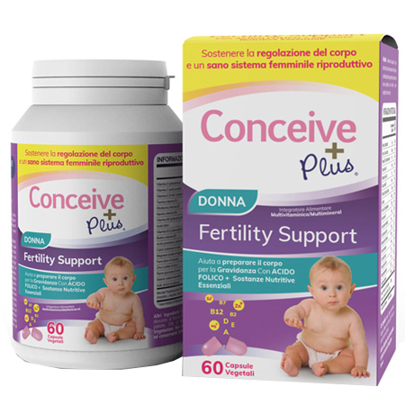 CONCEIVE PLUS SUPPORTO FERTILITA' FEMMINILE 60 CAPSULE - Farmadott.it