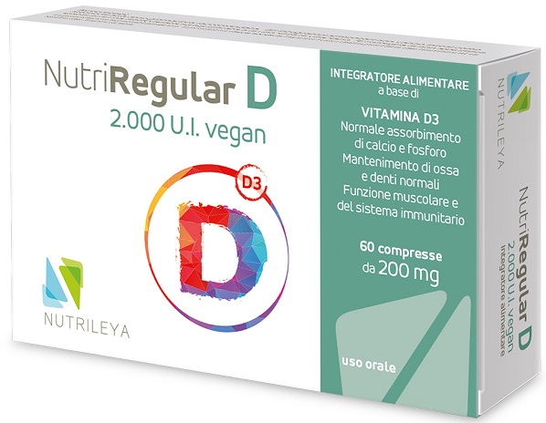 NUTRIREGULAR D 2000UI 60 COMPRESSE - Farmadott.it
