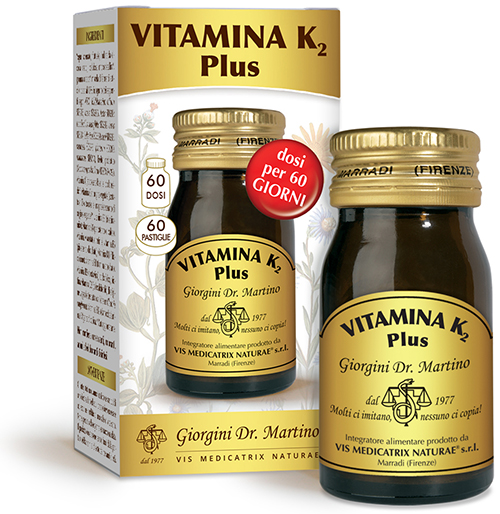 VITAMINA K2 PLUS 60 PASTIGLIE - Farmadott.it