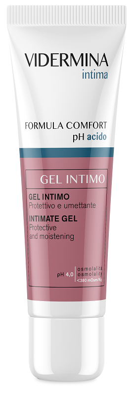 VIDERMINA INTIMA FORMULA COMFORT PH ACIDO GEL INTIMO PROTETTIVO E UMETTANTE NUOVA FORMULA 30 ML - Farmadott.it