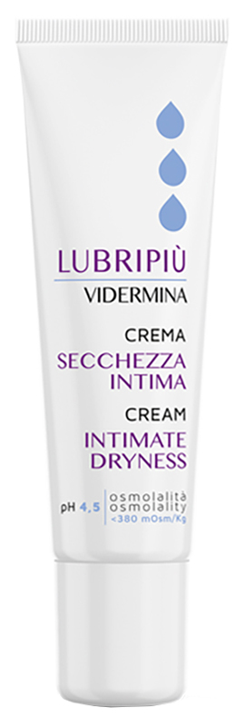 LUBRIPIU' VIDERMINA CREMA SECCHEZZA INTIMA 30 ML - Farmadott.it