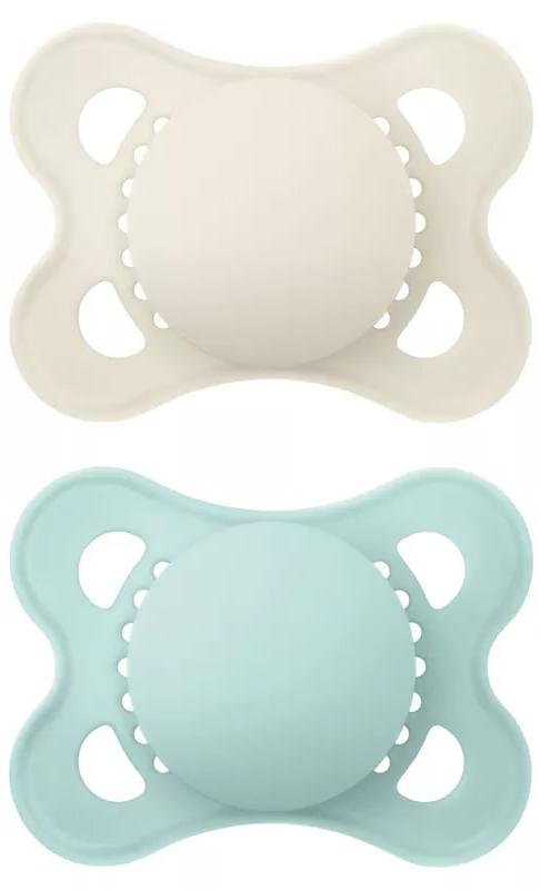 MAM SUCCHIETTO ORIGINAL 2-6 MESI SILICONE NEUTRO 2 PEZZI - Farmadott.it