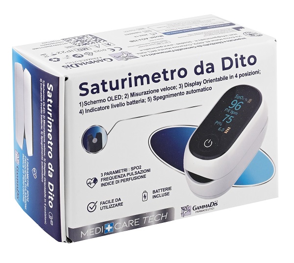 SATURIMETRO PROFESSIONAL 1 PEZZO MEDICARE - Farmadott.it