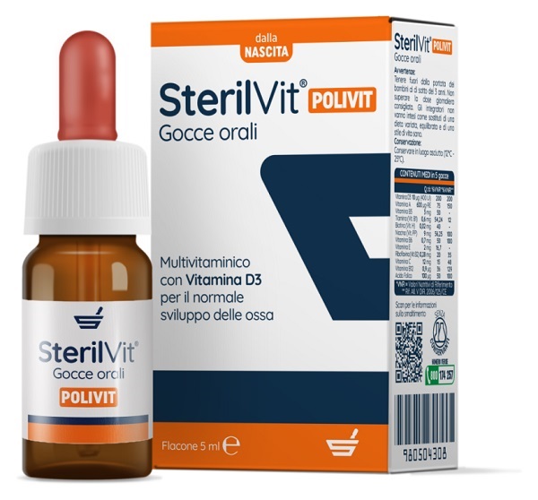 STERILVIT POLIVIT GOCCE 5 ML - Farmadott.it
