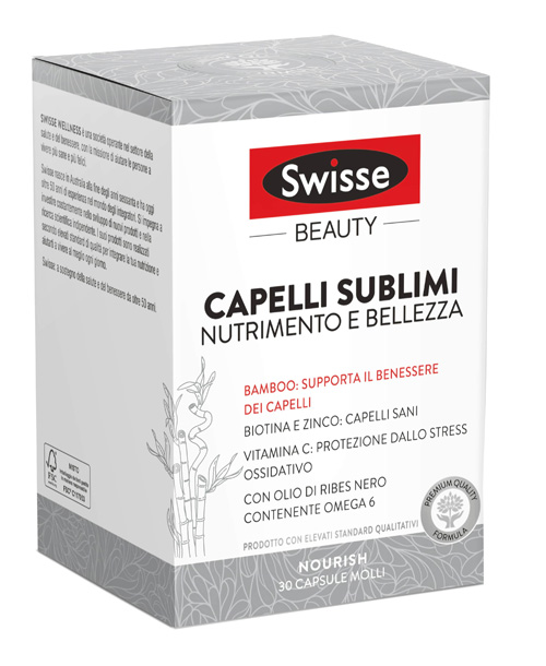 SWISSE CAPELLI SUBLIMI 30 CAPSULE - Farmadott.it