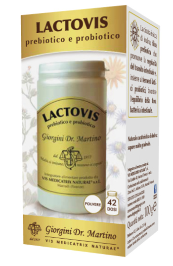 LACTOVIS PREBIOTICO PROBIOTICO 100 G - Farmadott.it