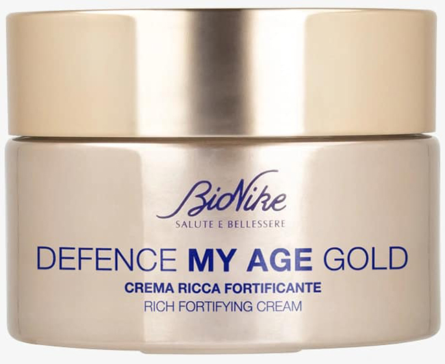 DEFENCE MY AGE GOLD CREMA RICCA FORTIFICANTE 50 ML - Farmadott.it