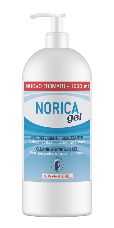 NORICA GEL DETERGENTE IGIENIZZANTE 70% ALCOOL 1000 ML - Farmadott.it