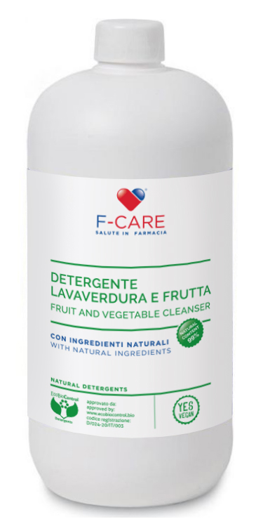 F CARE DETERGENTE VERDURA FRUTTA BIO 1000 ML - Farmadott.it