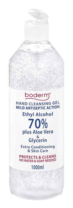 BODERM HAND CLEANSING GEL 70% 1 LITRO - Farmadott.it