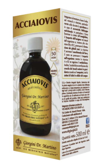 ACCIAIOVIS LIQUIDO ANALCOOLICO 500 ML - Farmadott.it