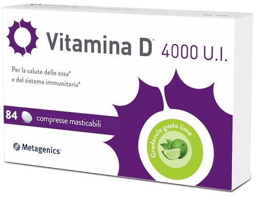 VITAMINA D 4000UI 84 COMPRESSE - Farmadott.it