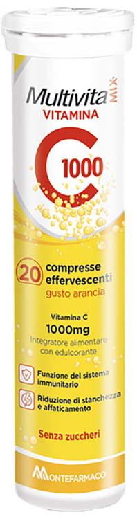 MULTIVITAMIX VIT C 1000 20 COMPRESSE EFFERVESCENTI - Farmadott.it