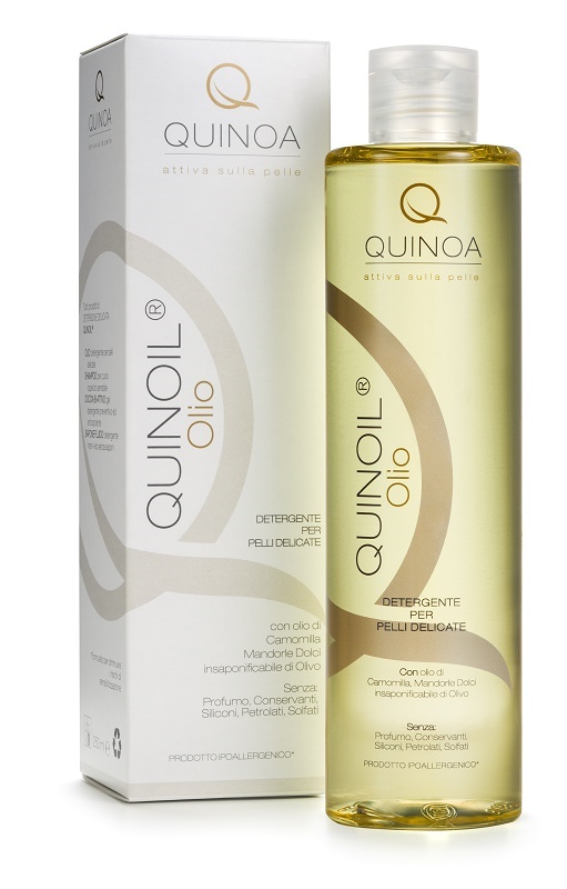 QUINOA QUINOIL OLIO DETERGENTE PER PELLI DELICATE 200 ML - Farmadott.it