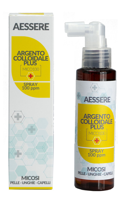 ARGENTO COLLOIDALE PLUS MICO100 100PPM 100 ML - Farmadott.it
