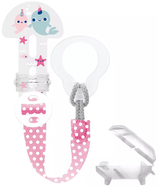 MAM CLIP IT&COVER PORTASUCCHIETTO 0+ FEMMINA - Farmadott.it