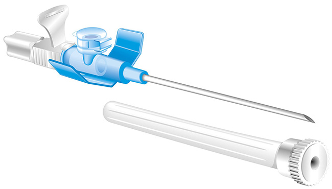 AGO CANNULA A 2 VIE STERILE MONOUSO VENOPIC FEP GAUGE 22X25 1 PEZZO - Farmadott.it