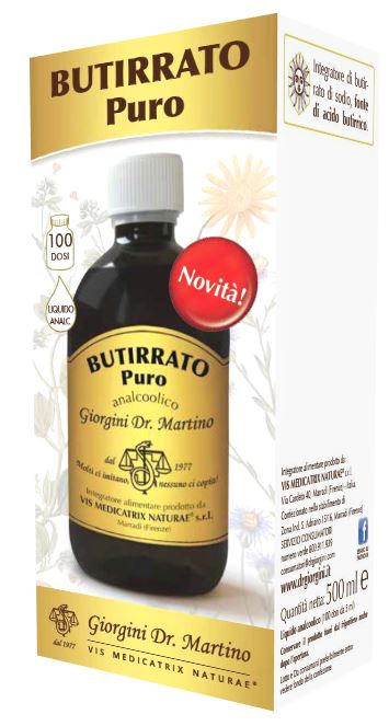 BUTIRRATO PURO LIQUIDO ANALCOLICO 500 ML - Farmadott.it