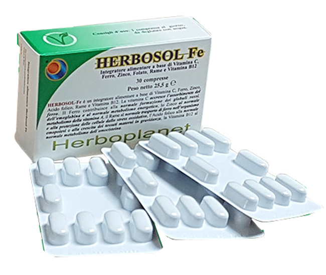 HERBOSOL FE 30 COMPRESSE - Farmadott.it