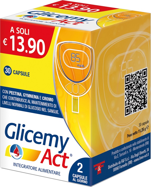 GLICEMY ACT 30 CAPSULE - Farmadott.it