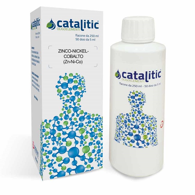 CATALITIC ZINCO NICKEL COBALTO OLIGOELEMENTI 250 ML - Farmadott.it