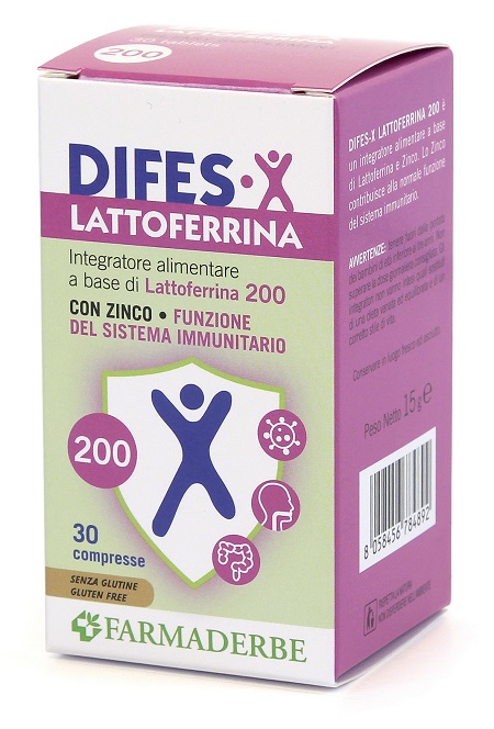 DIFES X LATTOFERRINA 200 30 COMPRESSE - Farmadott.it