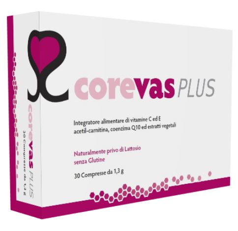 COREVAS PLUS 30 COMPRESSE - Farmadott.it