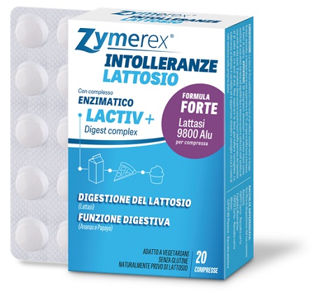 ZYMEREX INTOLLERANZE LATTOSIO 20 COMPRESSE RIVESTITE - Farmadott.it