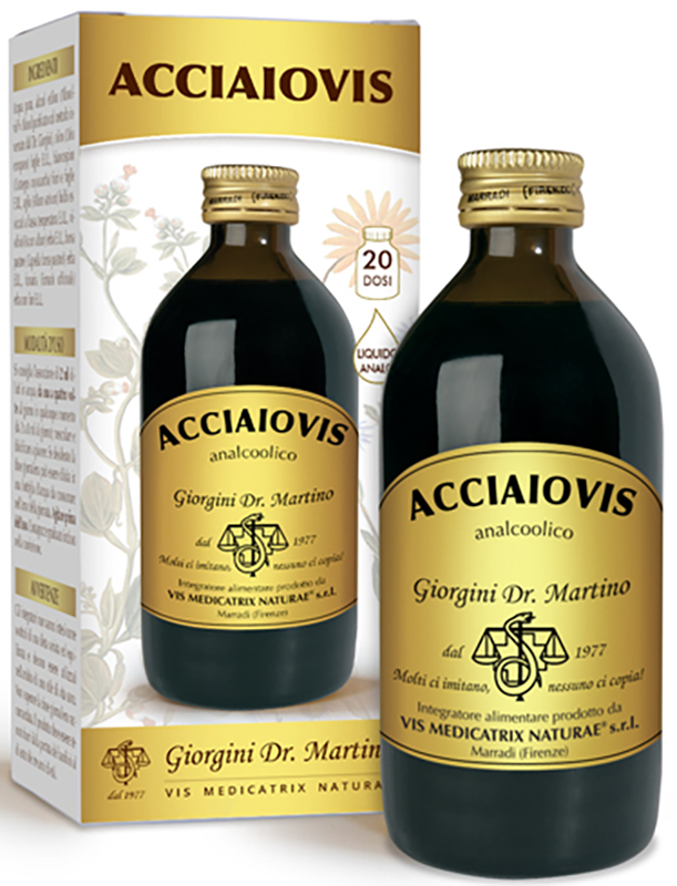 ACCIAIOVIS 200 ML LIQUIDO ANALCOLICO - Farmadott.it