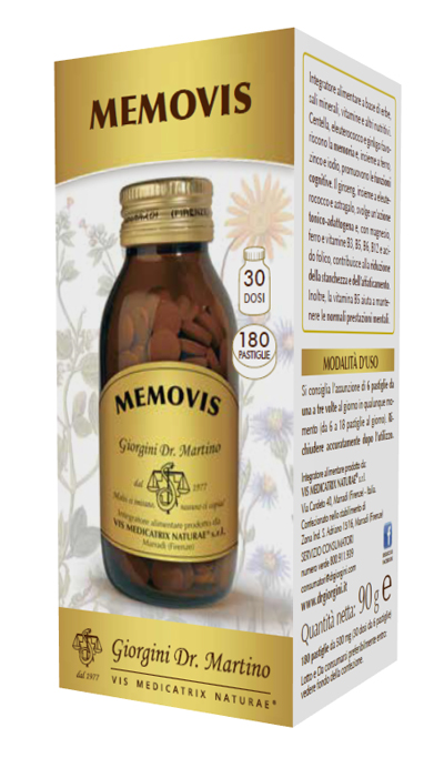 MEMOVIS 180 PASTIGLIE - Farmadott.it