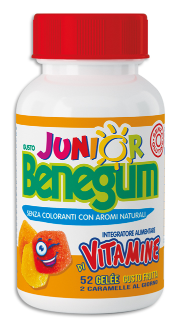 BENEGUM JUNIOR GELEE VITAMINE 52 CARAMELLE - Farmadott.it