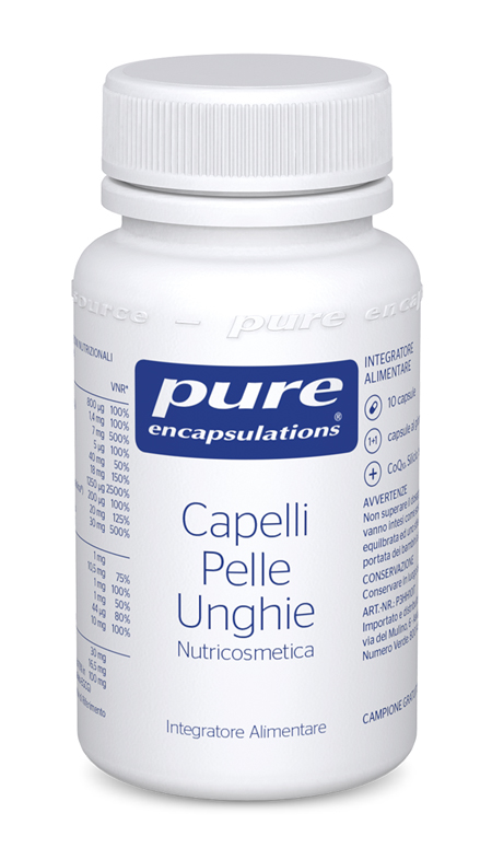 PURE ENCAPSULATIONS CAPELLI PELLE UNGHIE 30 CAPSULE - Farmadott.it