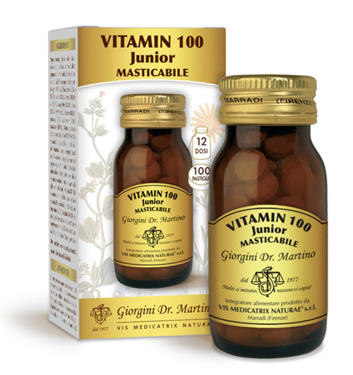 VITAMIN 100 JUNIOR 100 PASTIGLIE - Farmadott.it