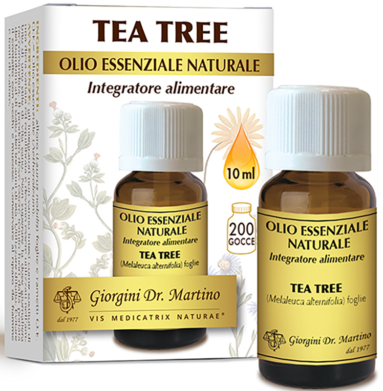 TEA TREE OLIO ESSENZIALE NATURALE 10 ML - Farmadott.it