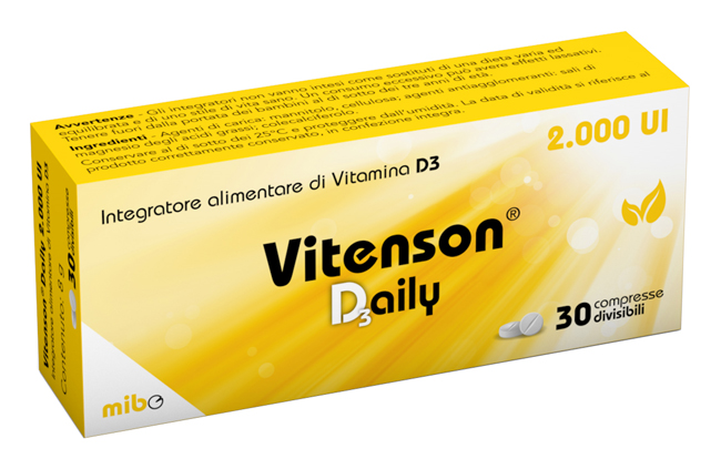 VITENSON DAILY D3 2000 UI 30 COMPRESSE DIVISIBILI - Farmadott.it