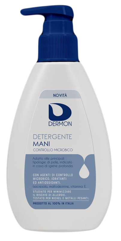 DERMON DETERGENTE MANI CONTROLLO MICROBICO 200 ML - Farmadott.it