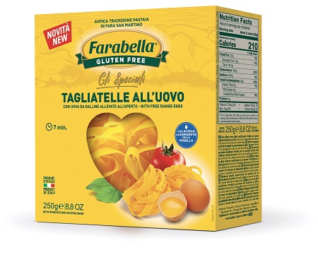 FARABELLA TAGLIATELLE ALL'UOVO 250 G - Farmadott.it