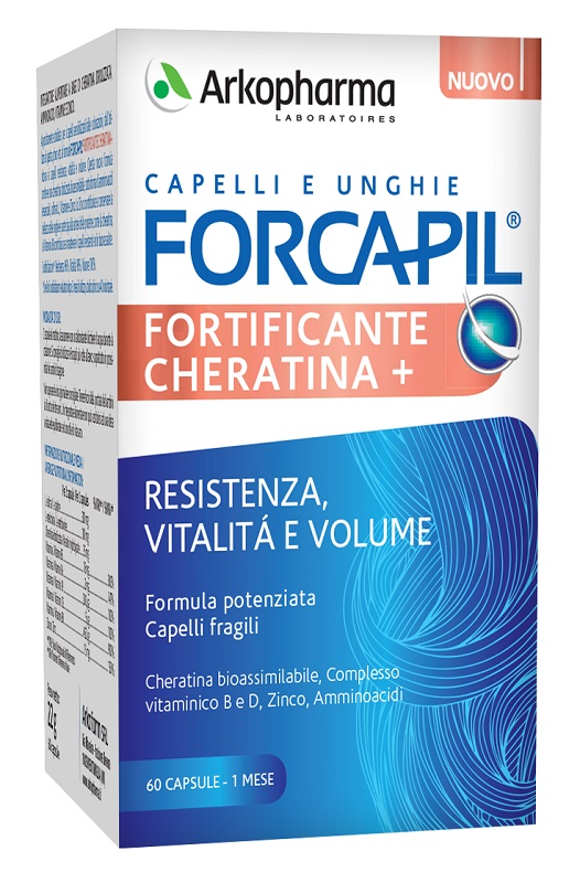 FORCAPIL FORTIFICANTE CHERATINA 60 CAPSULE - Farmadott.it