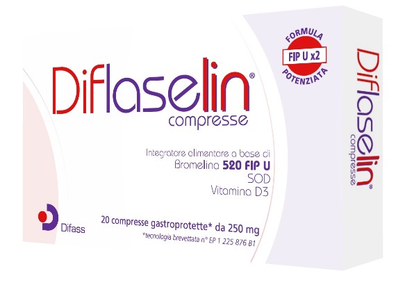 DIFLASELIN 20 COMPRESSE GASTROPROTETTE 250 MG - Farmadott.it