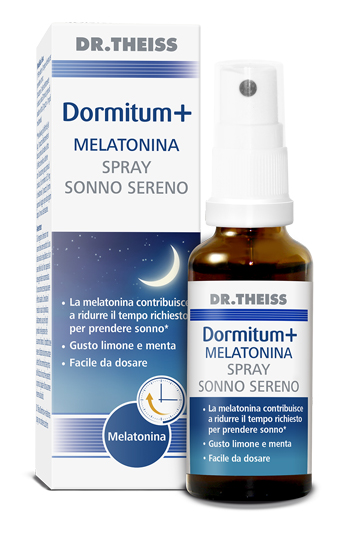 THEISS DORMITUM + MELATONINA SPRAY SONNO SERENO 30 ML - Farmadott.it