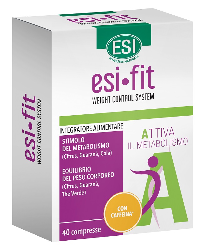 ESI FIT ATTIVA CON CAFFEINA 40 COMPRESSE - Farmadott.it