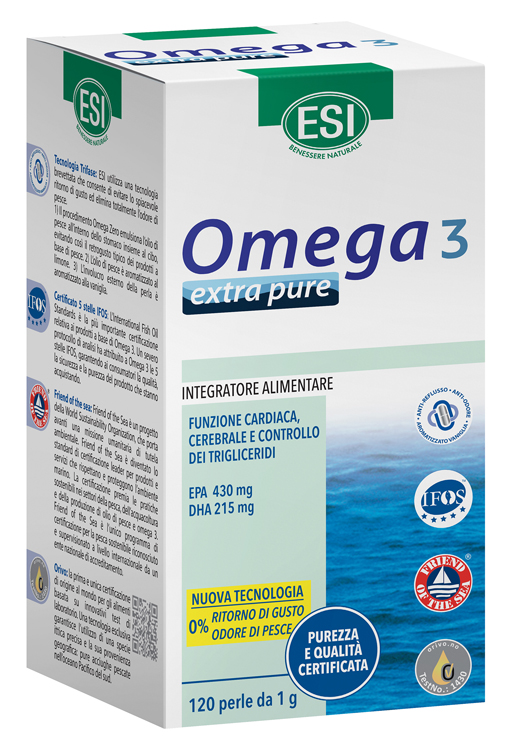 ESI OMEGA 3 EXTRA PURE 120 PERLE - Farmadott.it