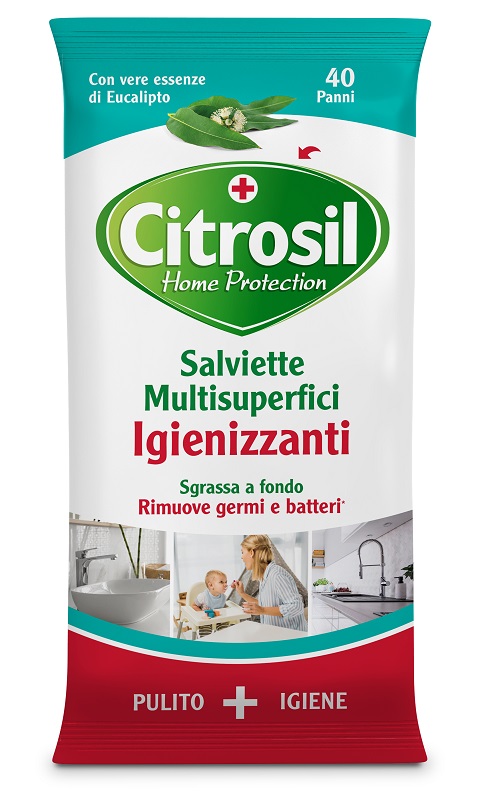 CITROSIL SALVIETTE IGIENIZZANTI EUCALIPTO 40 PEZZI - Farmadott.it