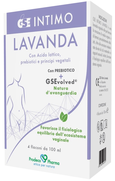 GSE INTIMO LAVANDA 4 FLACONI DA 100 ML - Farmadott.it