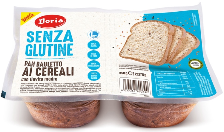DORIA PAN BAULETTO CEREALI 2 PEZZI DA 175 G - Farmadott.it